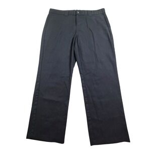 Brahma‎ Carpenter Pants Men's 39X29 Black Workpants Flat Front Straight Canvas